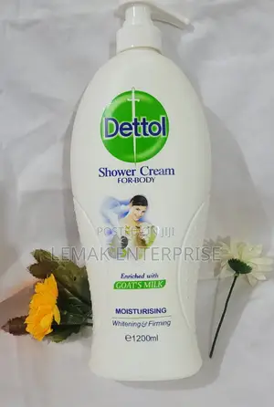 Genuine Dettol Shower Cream for Body 1.2liters