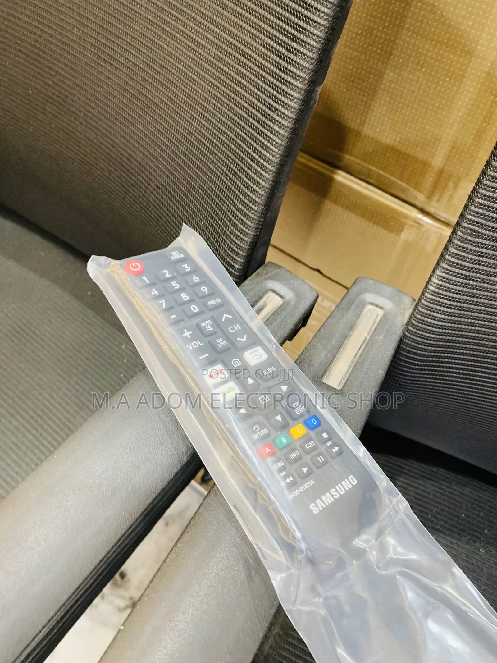 Shop Adorable Samsung Black Remote Control.