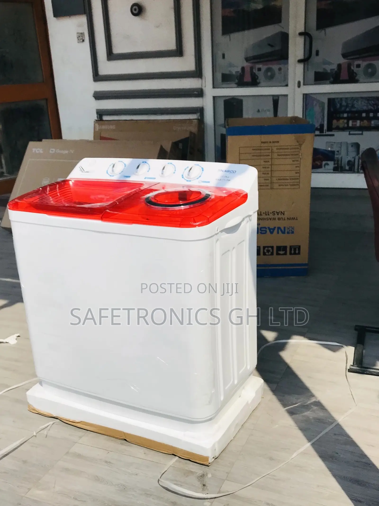 Original Topload Nasco 11kg Washingmachine Semiautomatic