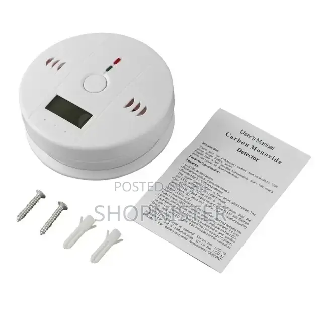 Warning Siren Alarm Detector Carbon Monoxide Detector