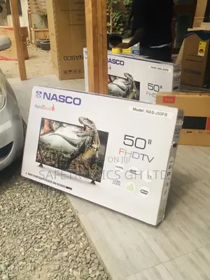 Nasco Digital 50 Inches Black Electric Full HD Glossy Led Tv