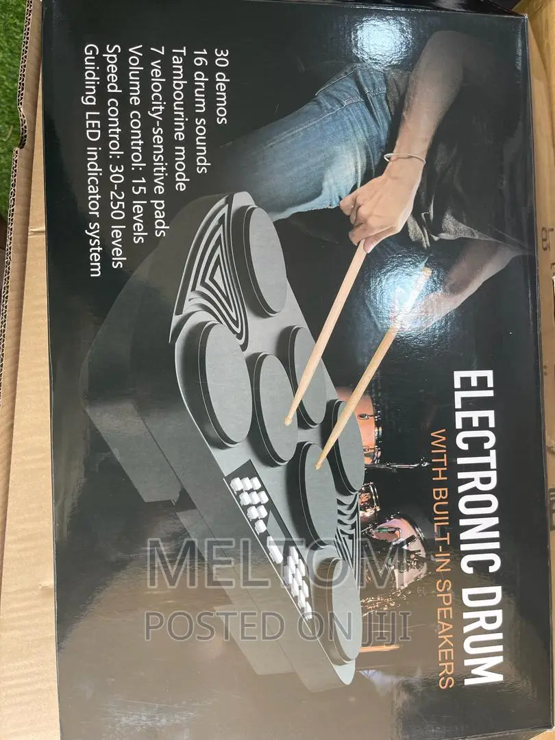 Electric Drum (7-Piece With Bluetooth Connectivity)