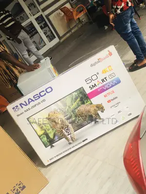Nasco 50 Inches Smart Black Electric Glossy Led Tv