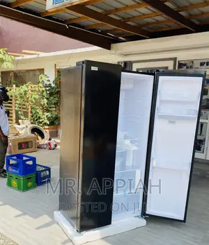 (Nassb2-64s)Lovely Nasco Side by Side Electric Fridge,Black