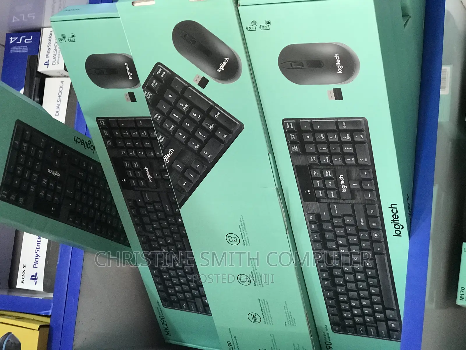 Logitech Wireless Keyboard and Mouse
