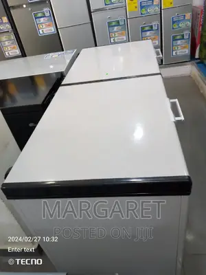 Nasco 500 Littres Chest Freezer Double Door Fridge
