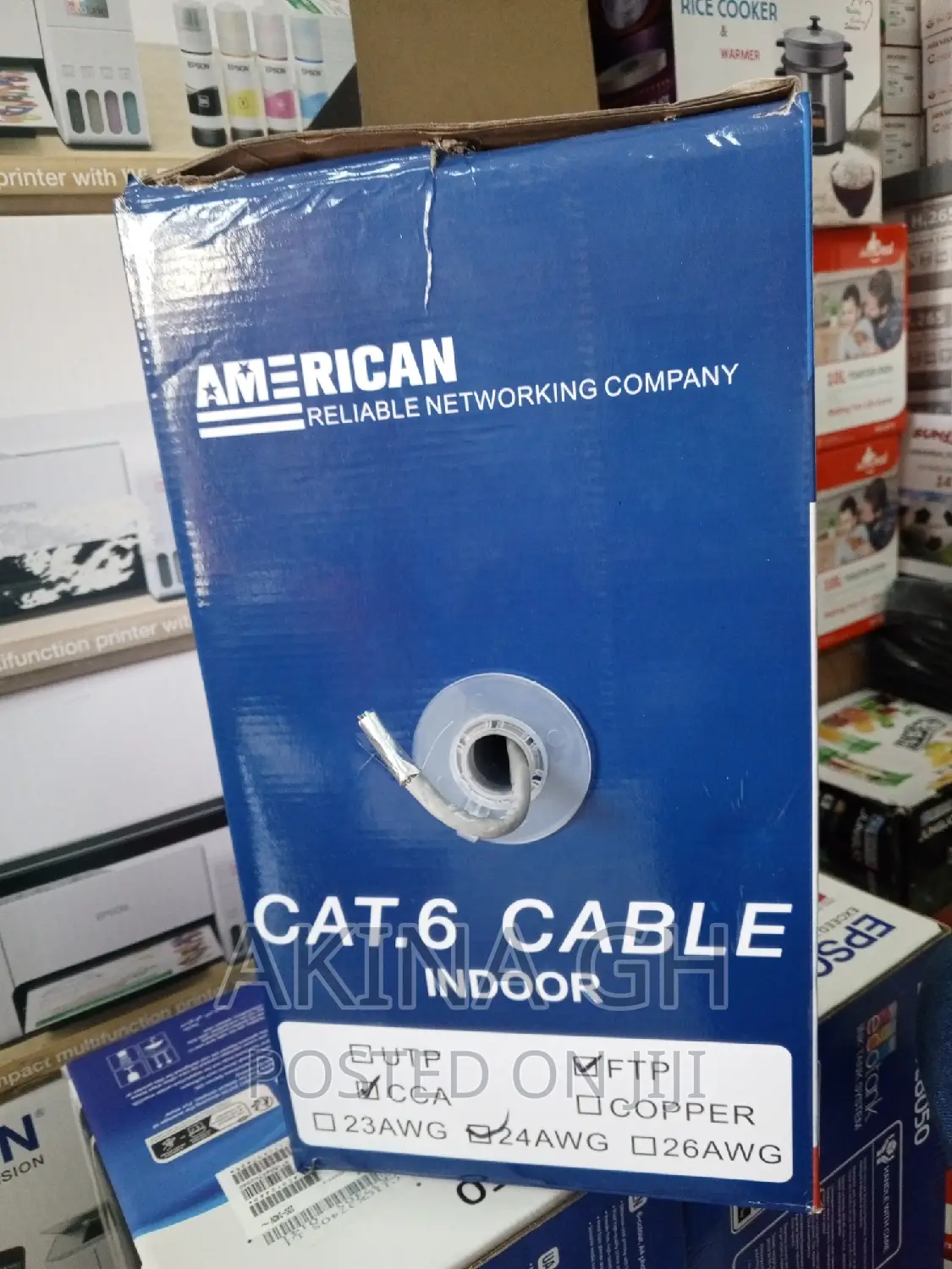 American FTP Cat 6 Cable 305 Meters