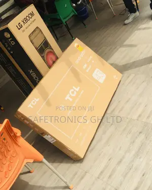 Glossy Smart Black TCL 43 Inches Electric P635 Led Tv