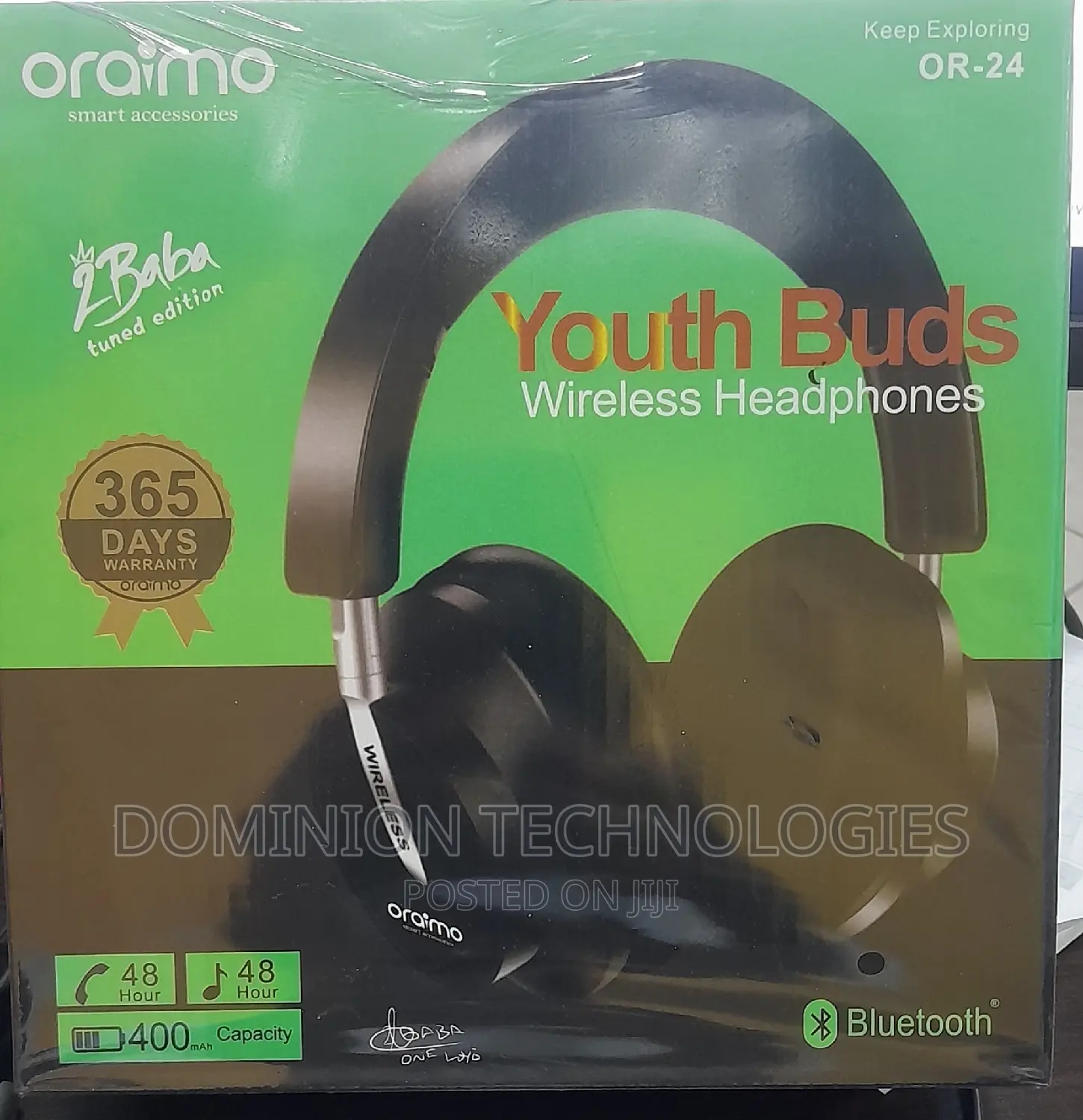 Oraimo or-24 Bluetooth Wireless Headset Youth Bud