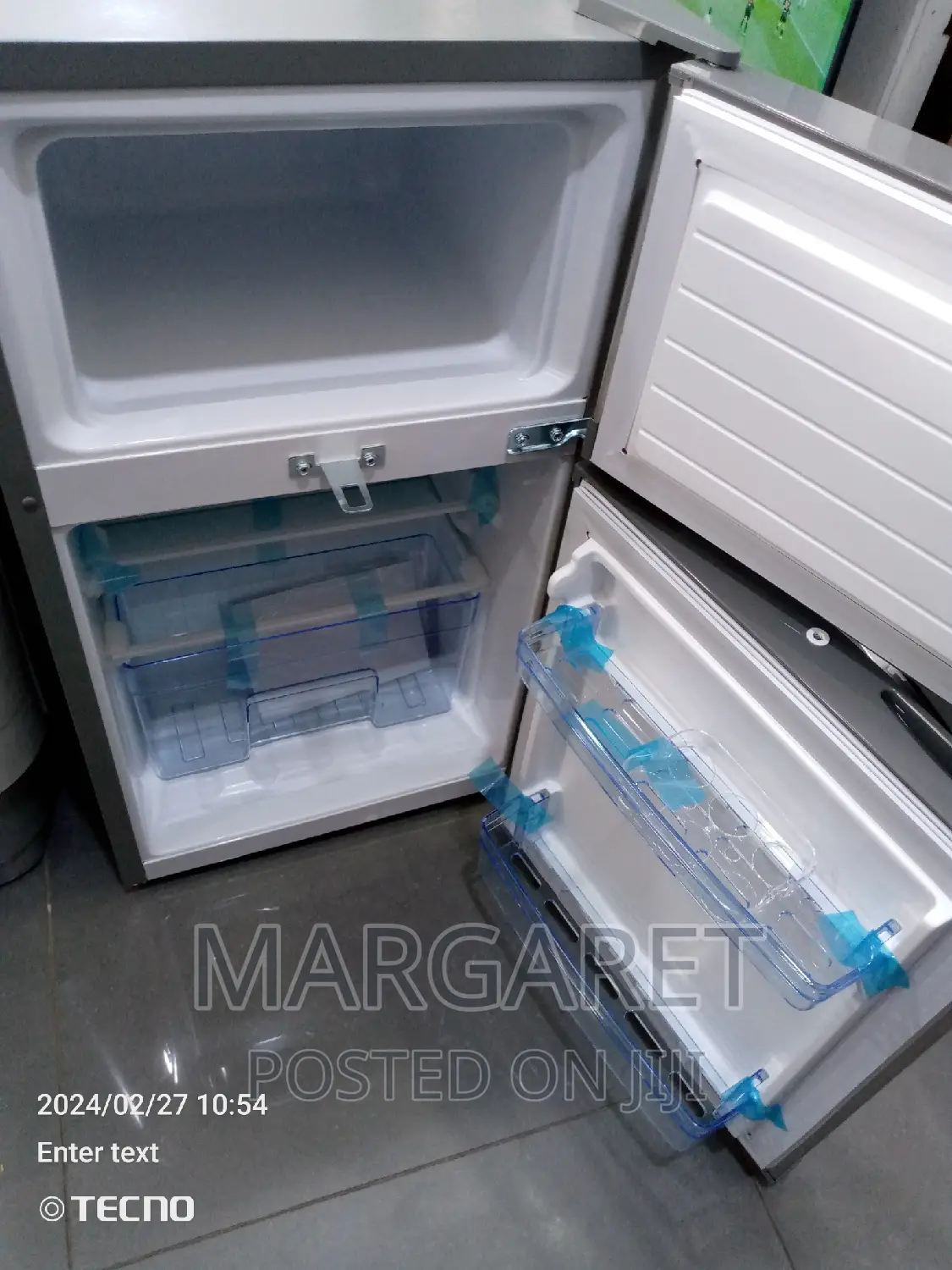 Pearl Table Top Double Door Fridge
