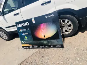 Available Now Asano 50”Uhd Smart Glossy Android Tv