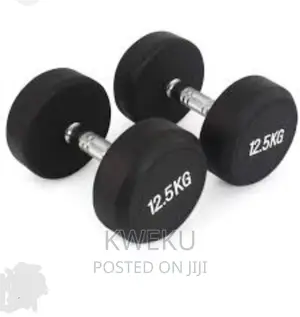Dumbell Round 12.5kg Pair