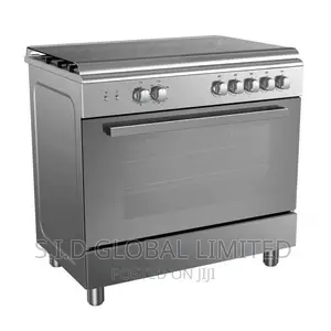 Midea Gas Cooker With 5 Burner 80X60CM 30amg5g027-Silver
