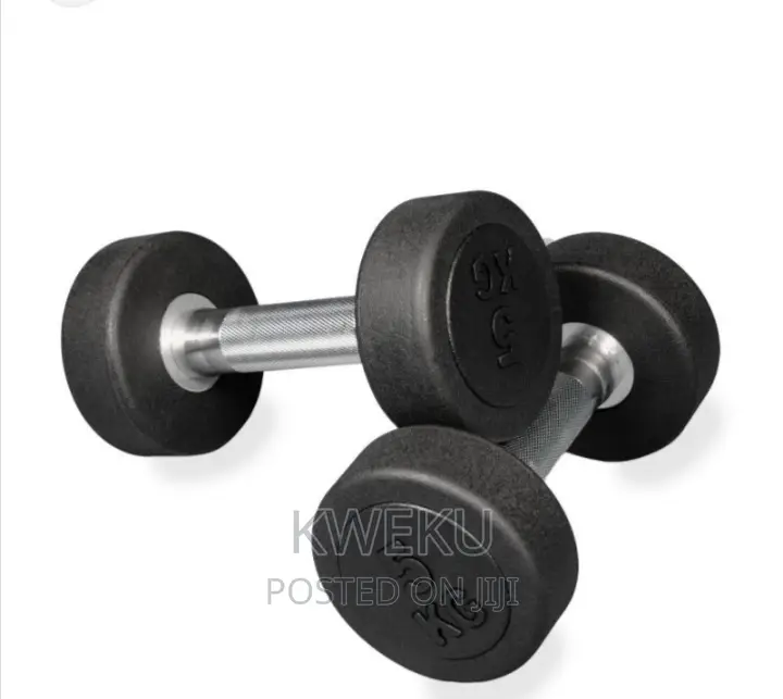 Dumbell Round 5kg Pair