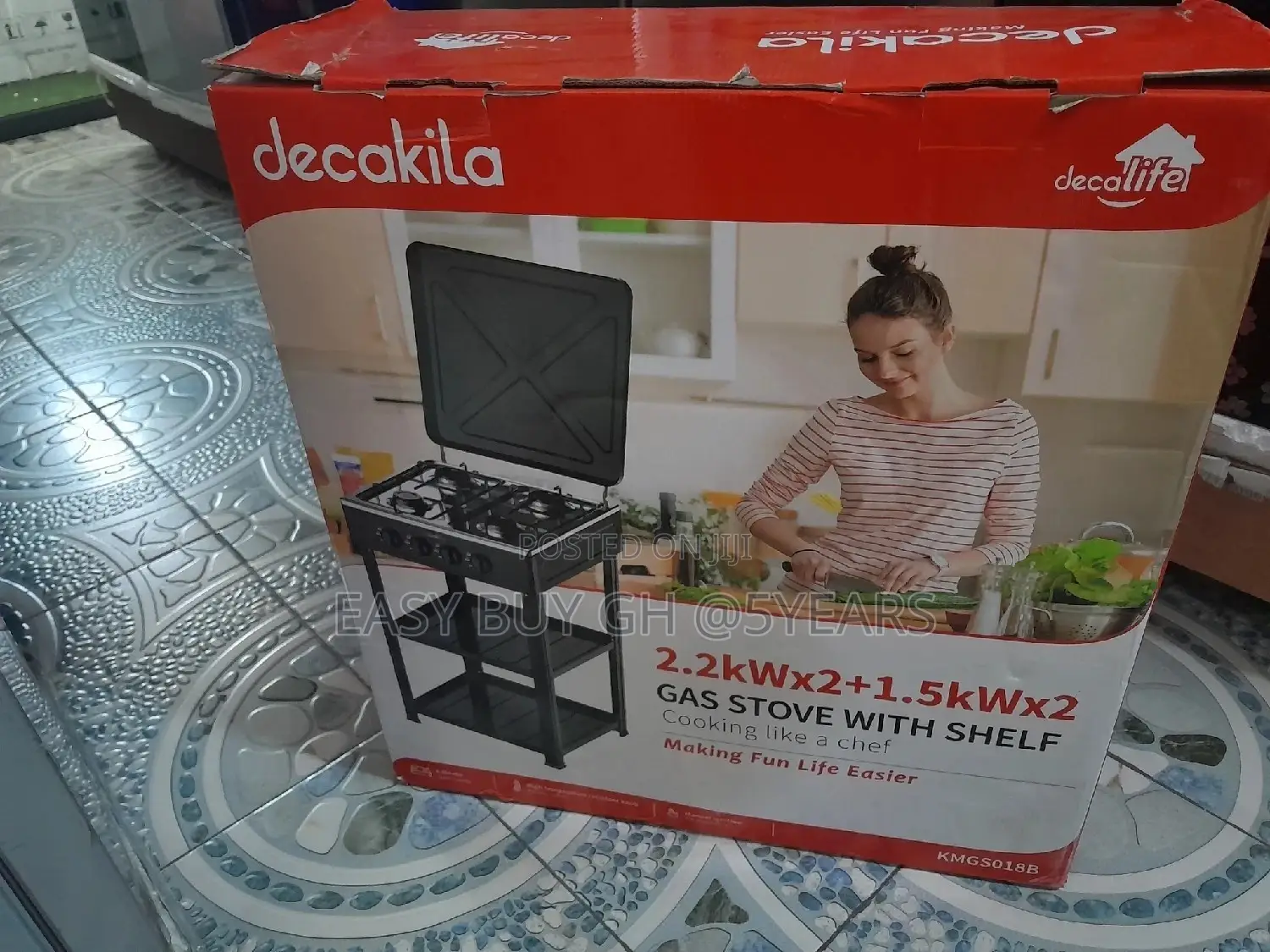 Fresh in Box Gas Stove Decakila