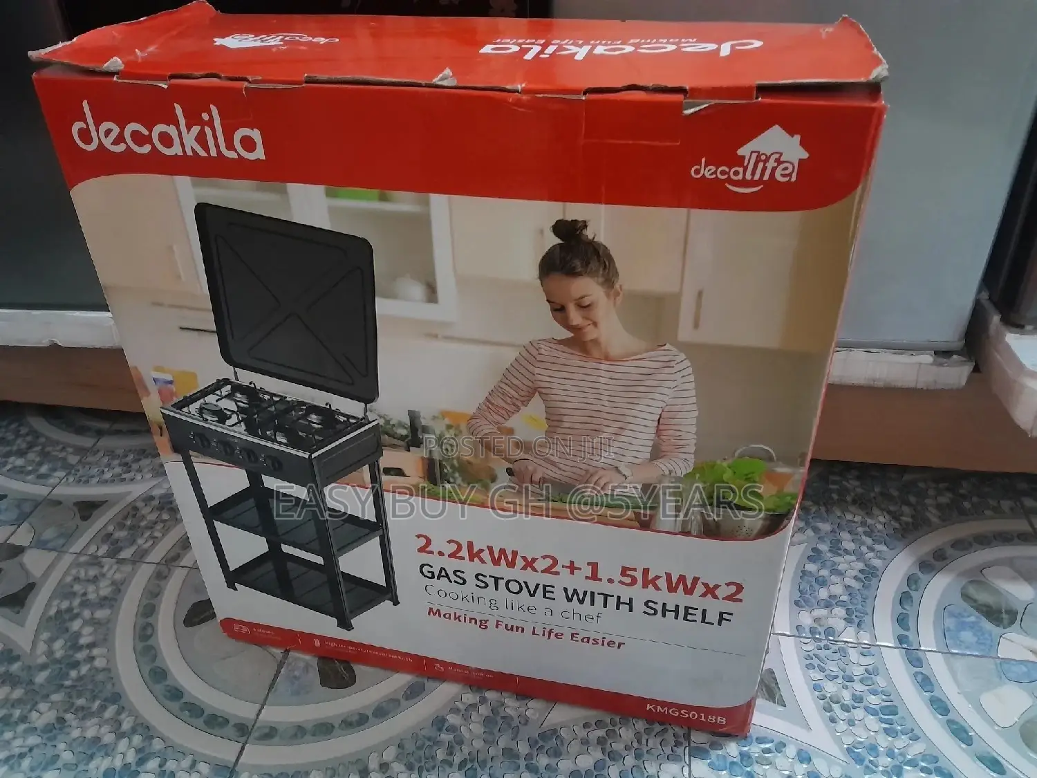 Quality and Affordable Decakila Gas Stove