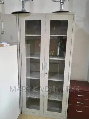 Full Glass Metal Cabinet