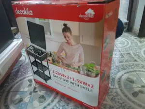 Decakila Gas Stove With Shelf