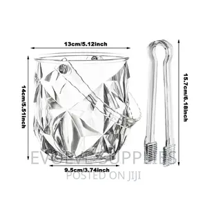 1.3litres Acrylic Ice Bucket