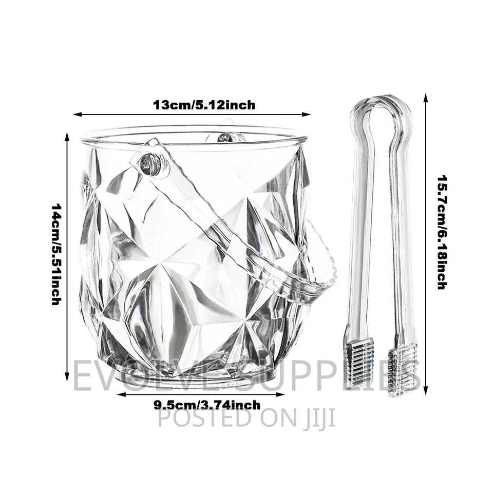 1.3litres Acrylic Ice Bucket