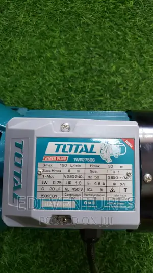Total 1hp Centrifugal Water Pump Without Booster