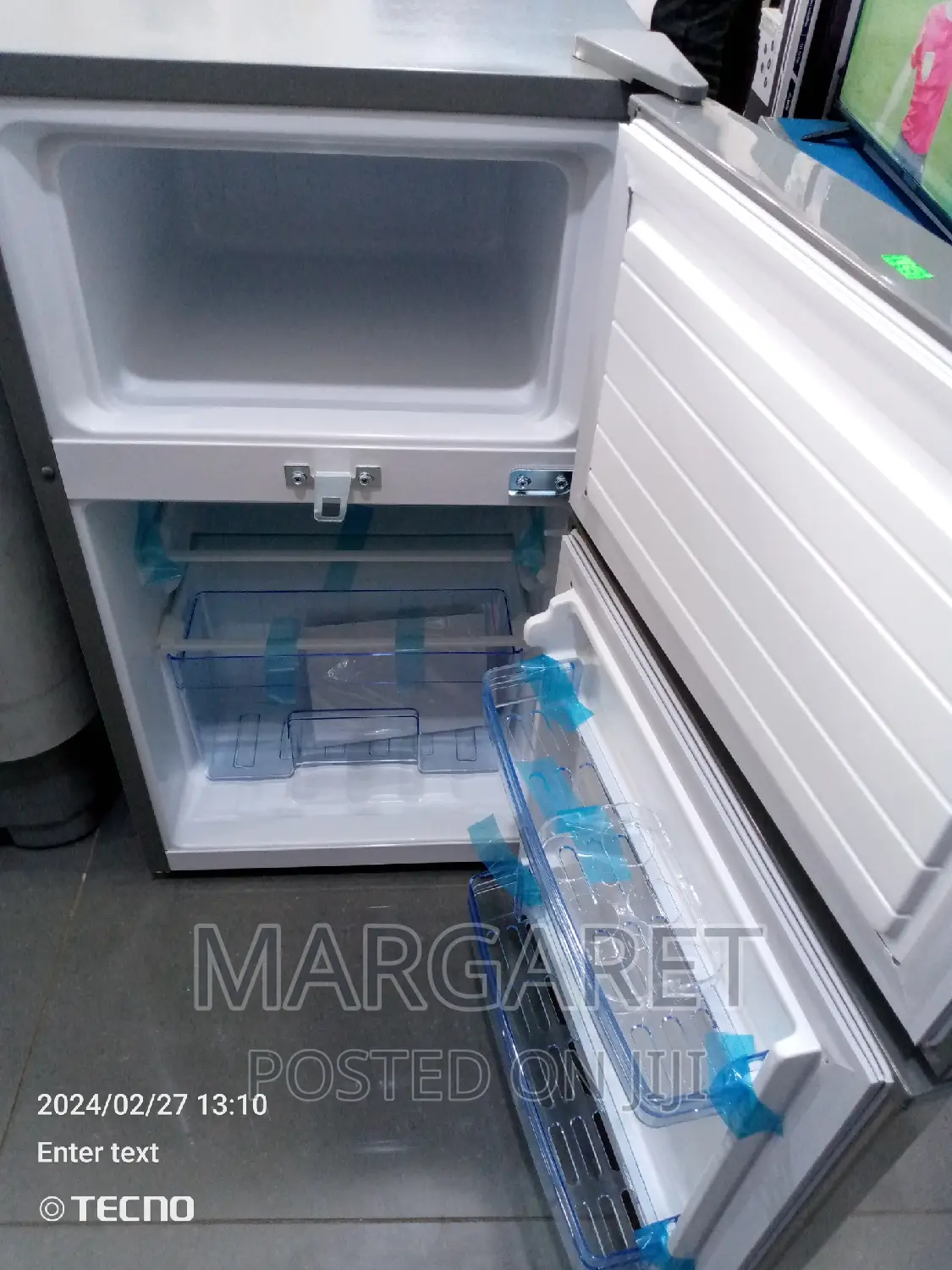 Pearl Table Top Double Door Fridge