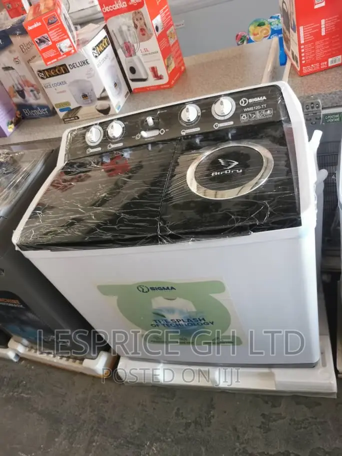 Extra Power!! Sigma 12kg Washing Machine