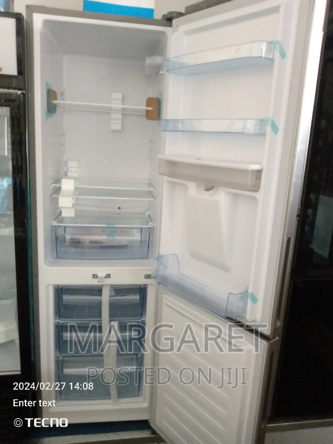 Pearl Pf 334bwd-2b Double Door Fridge