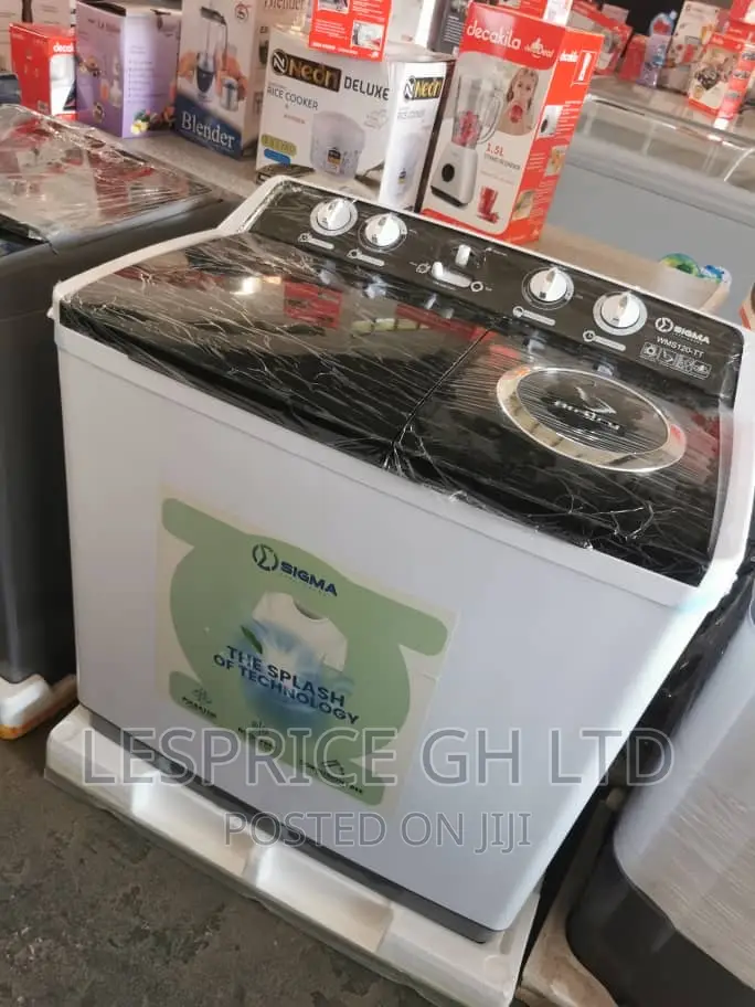 Affordable ~Sigma 12kg Semi Auto Washing Machine