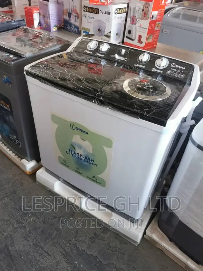 Sigma 12kg Twin Tub Washing Machine
