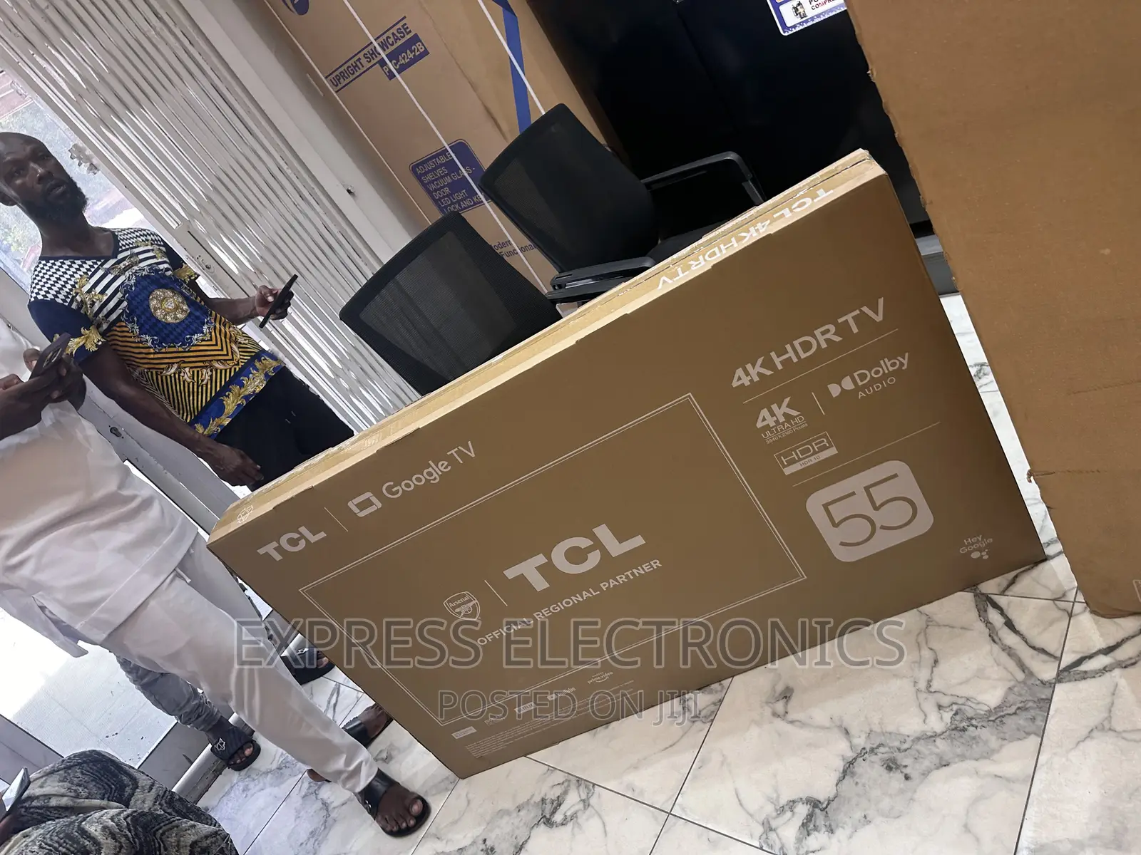 Uhd Smart Glossy TCL 55”P635 Glossy Tv