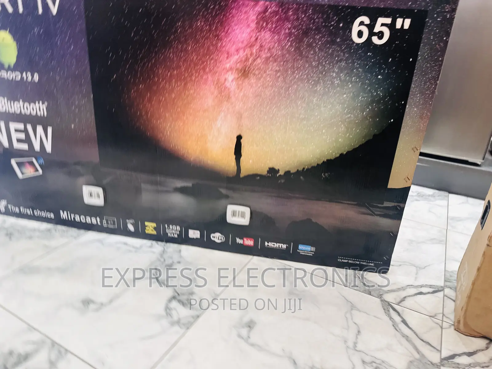 Zealous Sleek Asano Uhd Smart 65” Android