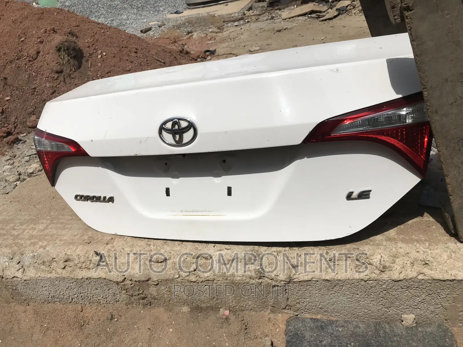 Toyota Corolla 2017 Boot (Tailgate, Trunk Door)