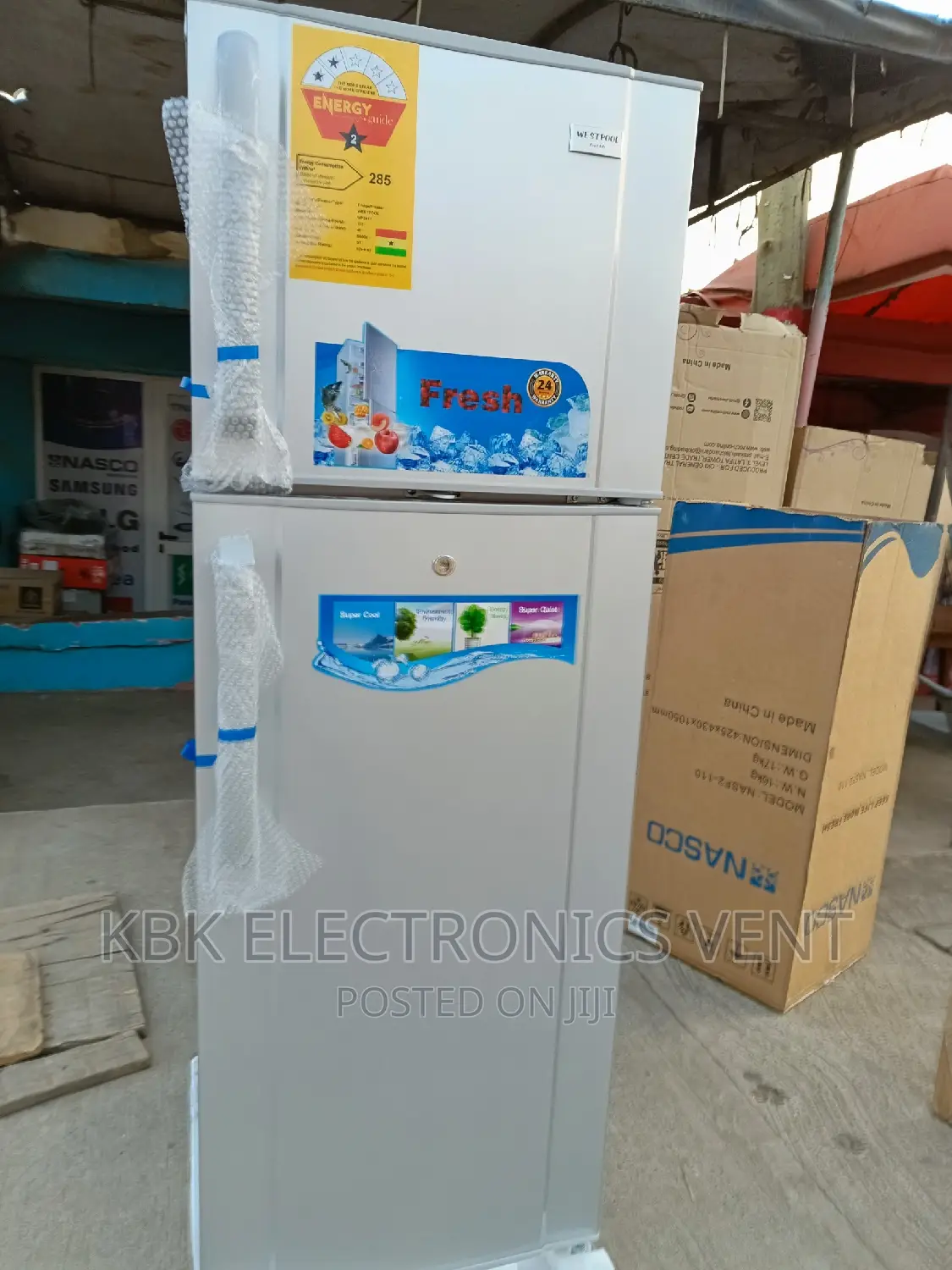 Westpool 210ltr Double Door Refrigerators