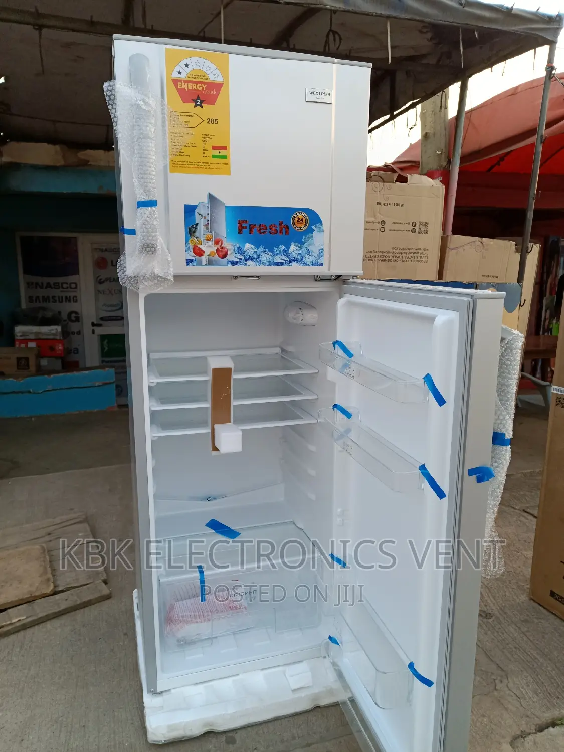 Westpool 210ltr Double Door Refrigerators