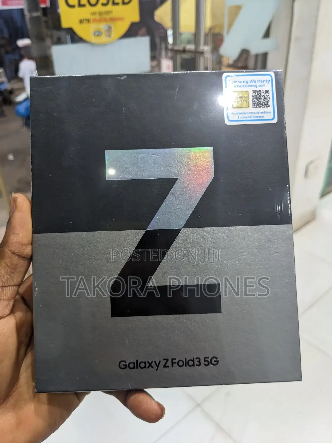 New Samsung Galaxy Z Fold3 5G 256 GB Black