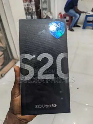 New Samsung Galaxy S20 Ultra 5G 128 GB Black
