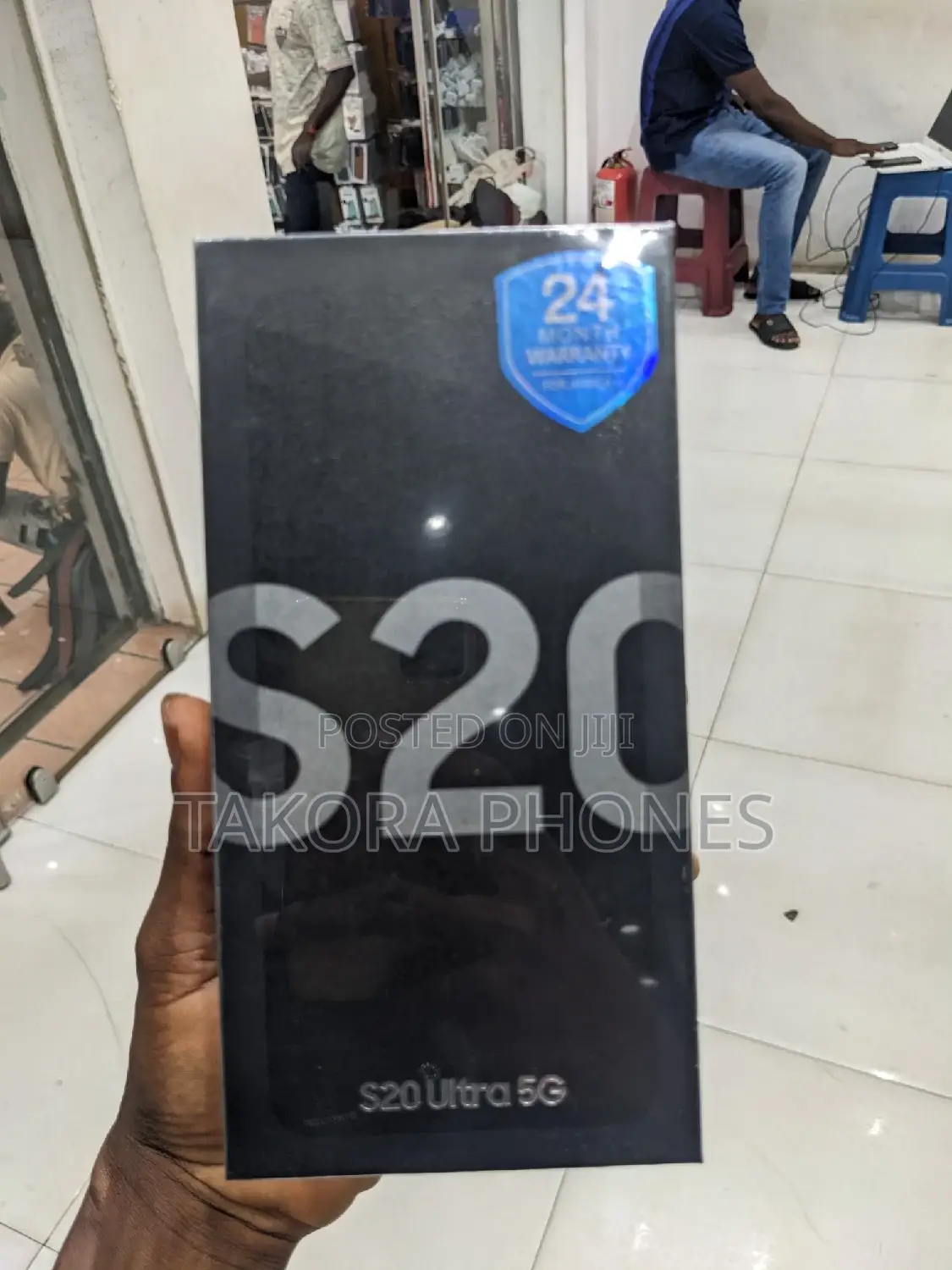 New Samsung Galaxy S20 Ultra 5G 128 GB Black