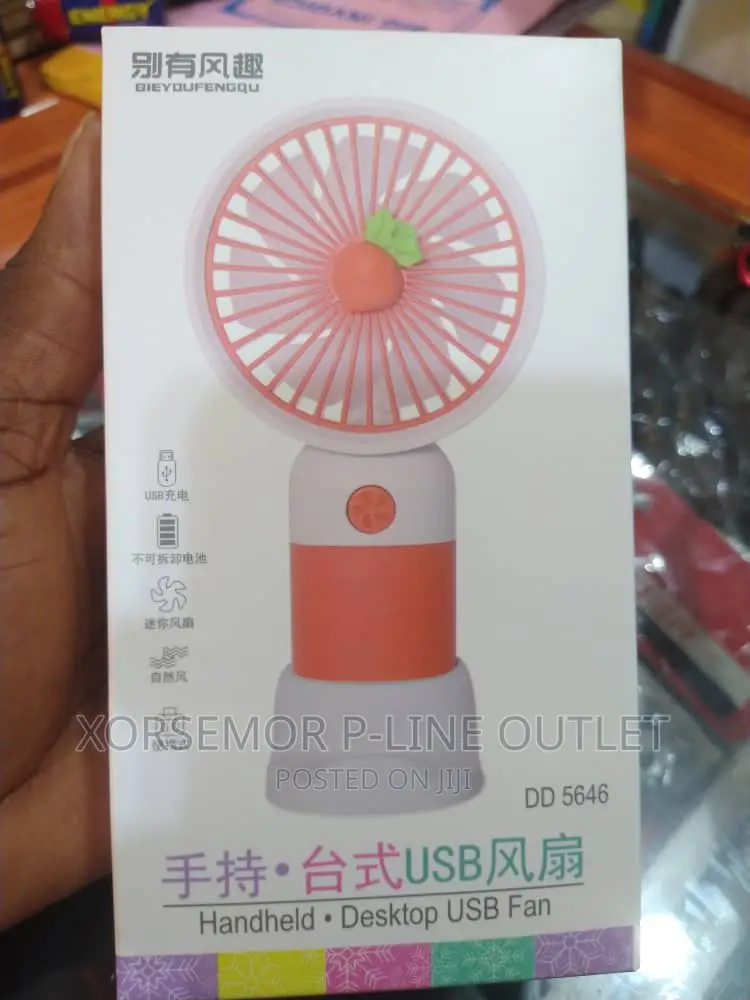 Handheld Chargeable Fan