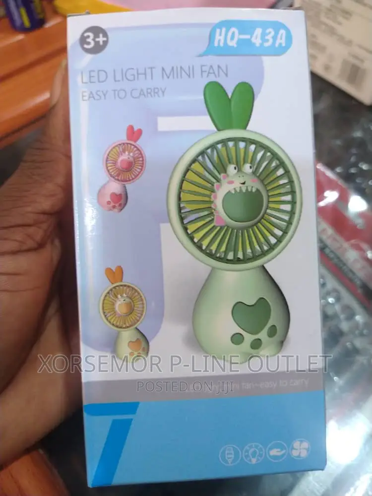 Hq-43a Led Light Fan