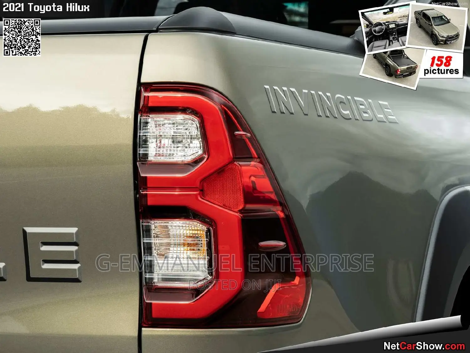TOYOTA Hilux 2021-24 Tail Light Depo Japan. Original.