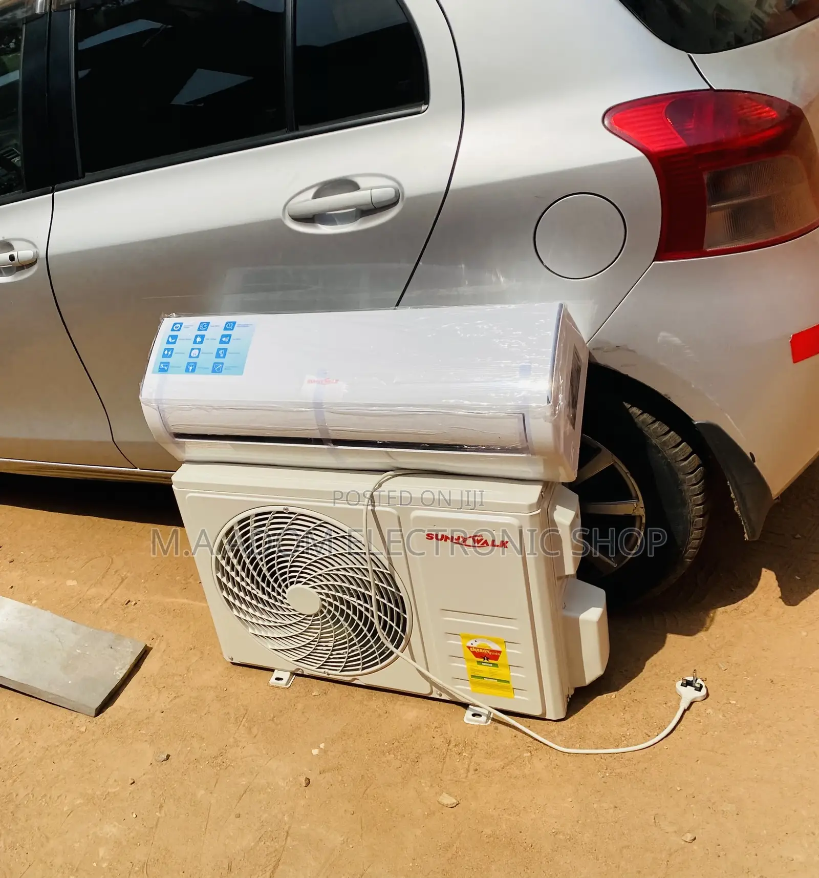 Fast Cooling Sunnywalk 1.5hp Split Type Ac(White)R410.