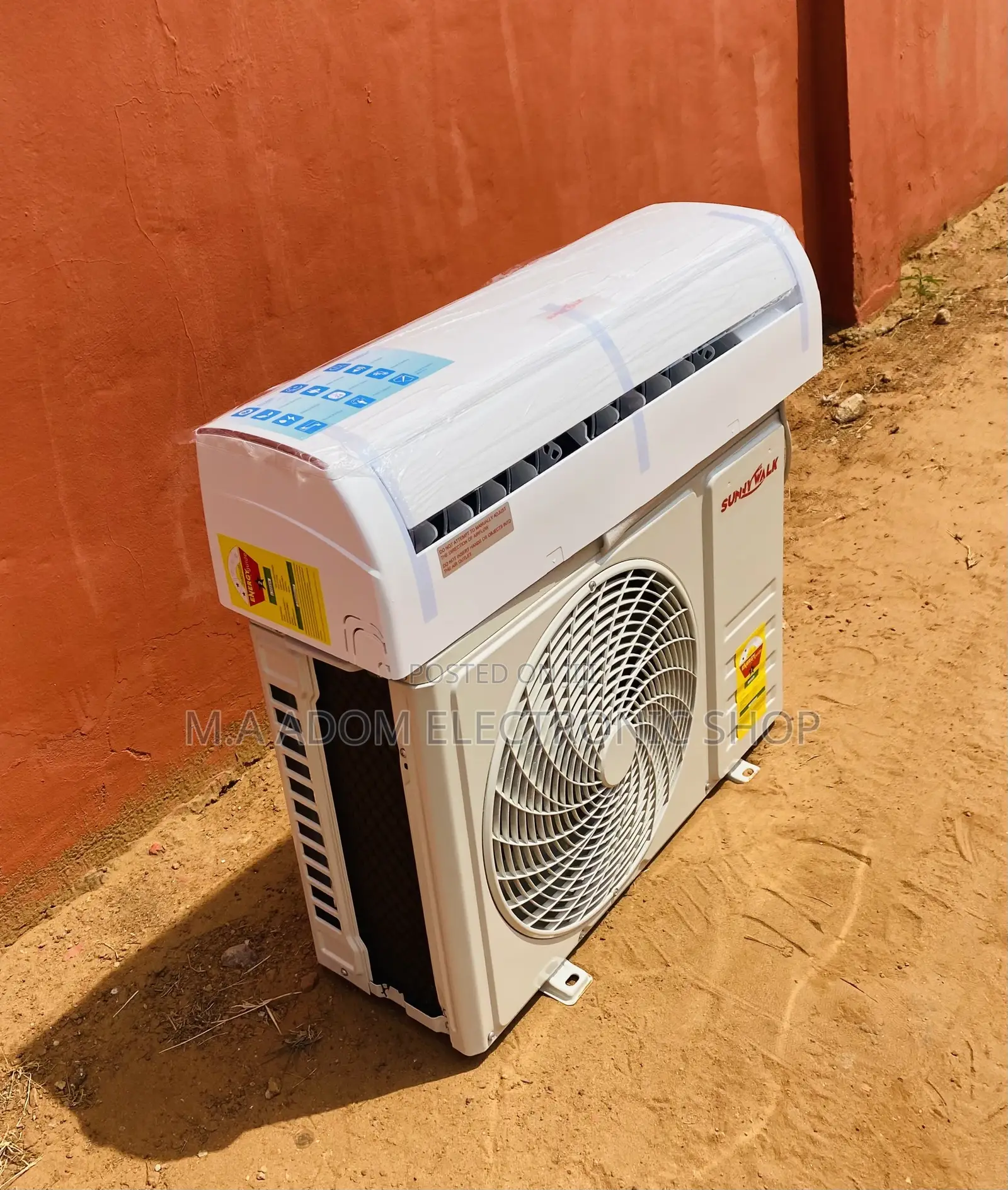 Brand New Sunnywalk 2.0hp Split Type Ac(White)R410.