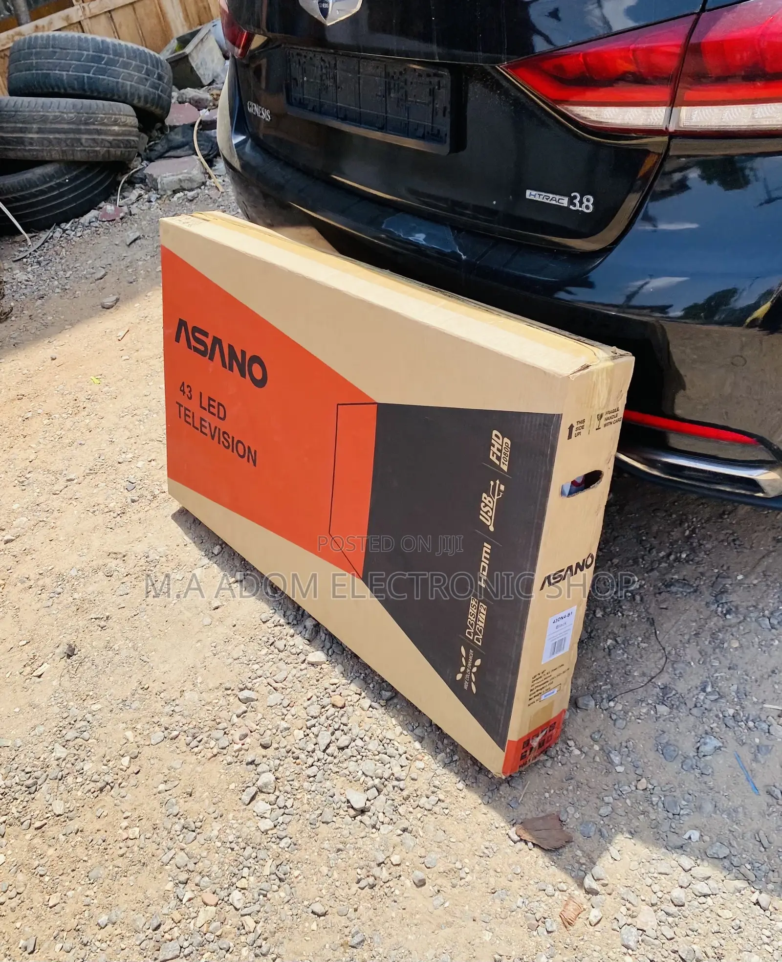 Energy Sufficient Asano 43 Inch Digital Satellites Led Tv.