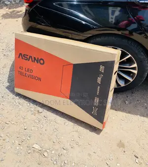 Unique Design Asano 43 Inch Digital Satellite Led Tv,Black.