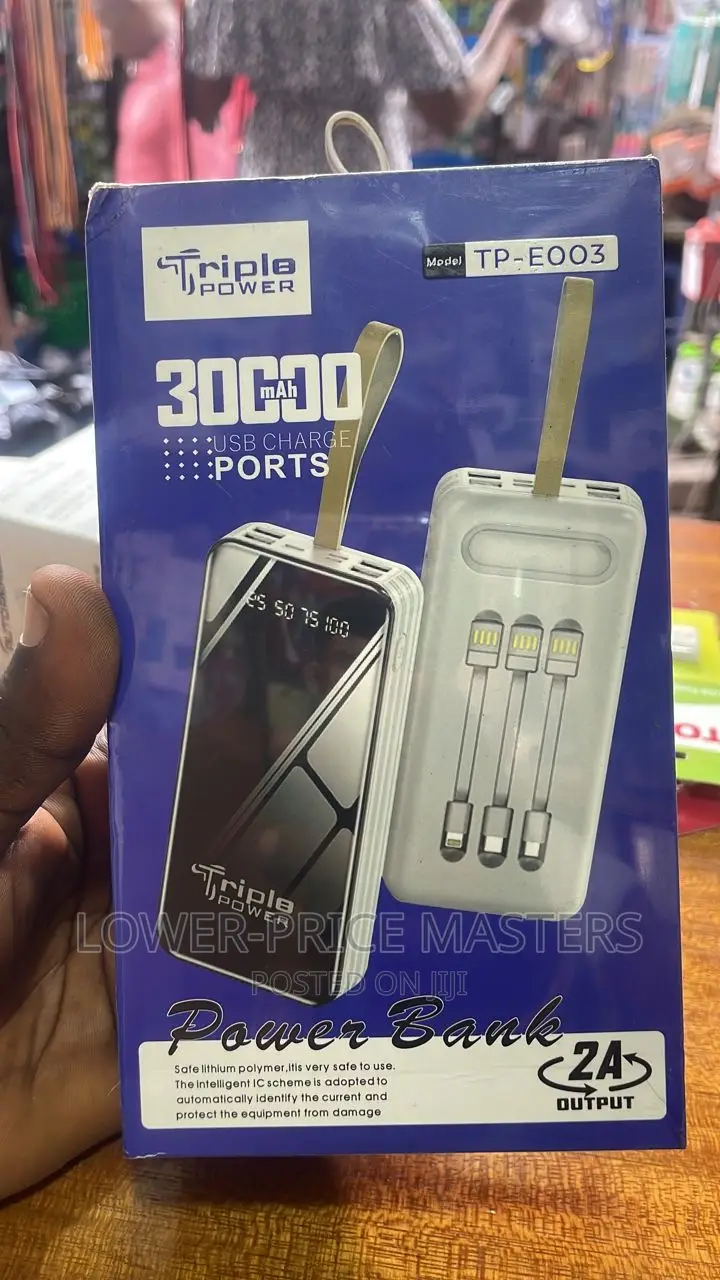 Original Triple Power Powerbank Tp-E003