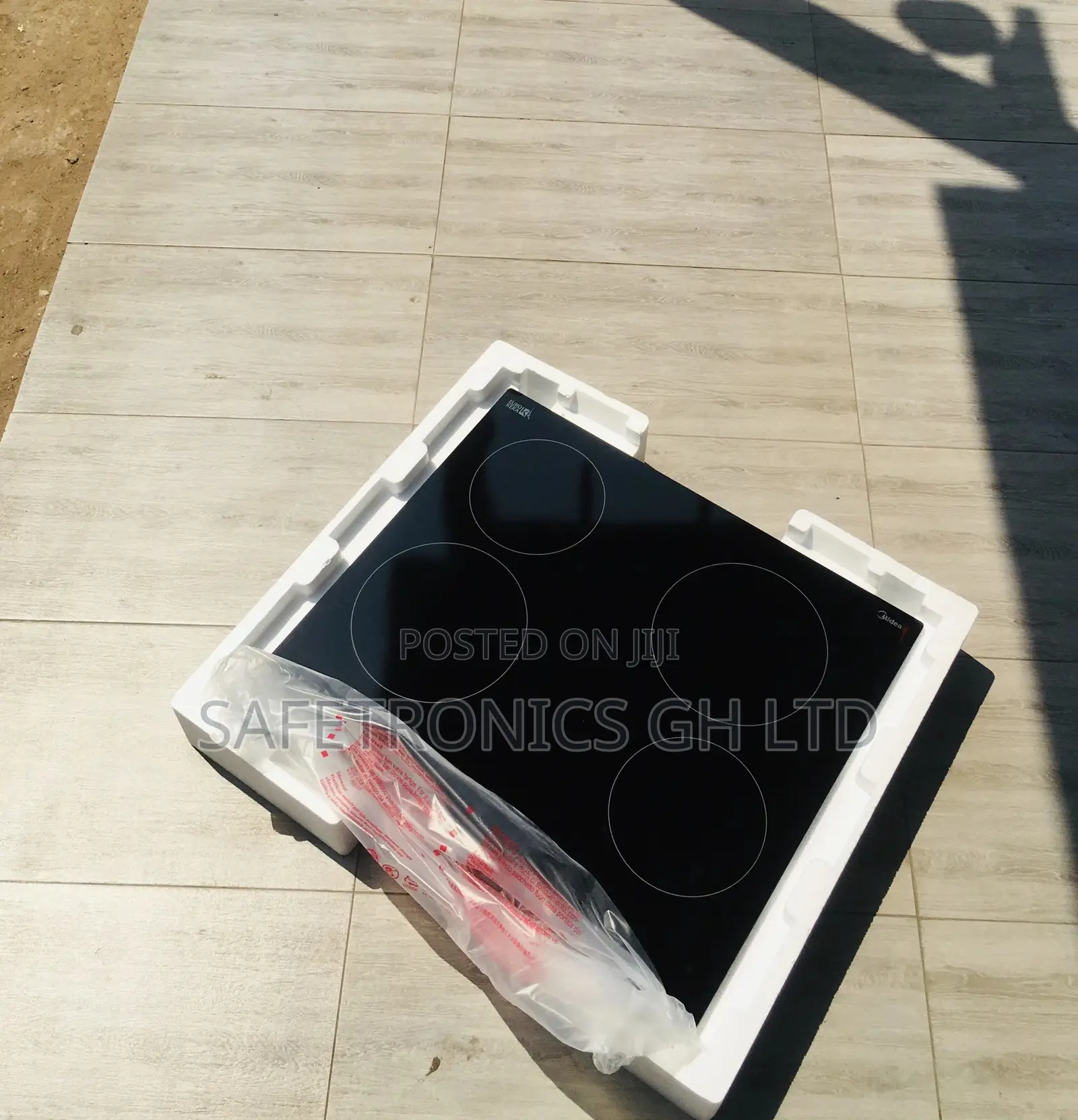 Black Glass Midea 4 Hobs Cooker Lastest Electric