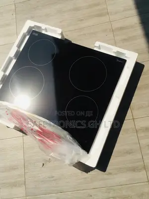 Midea Lasting Electric 4 Hobs Cooker Range Black Glass