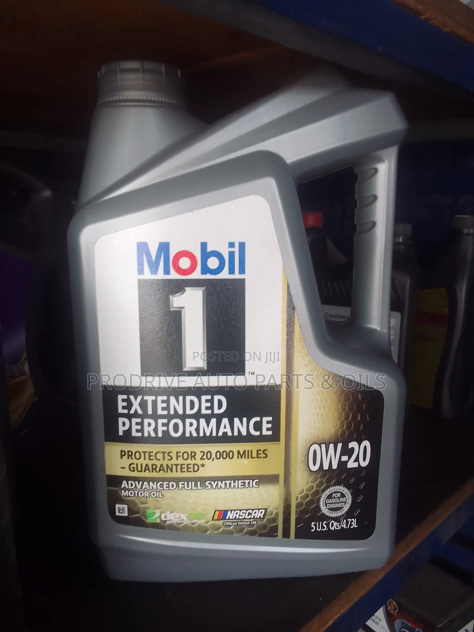 Mobil 1TM 0w-20 Advanced Full Synthetic Motor Oil