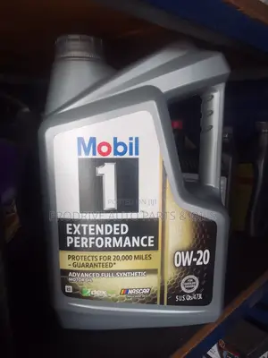 Mobil 1TM 0w-20 Advanced Full Synthetic Motor Oil